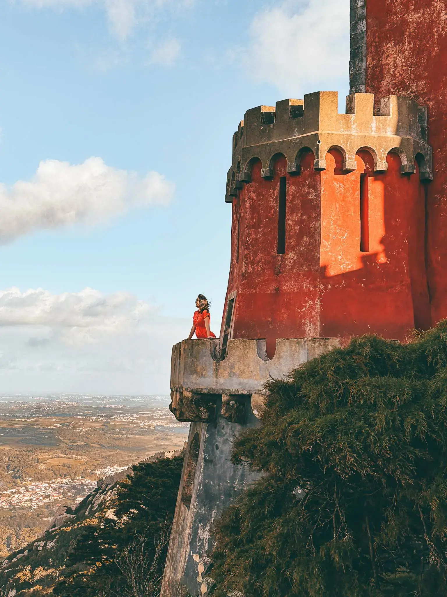 Scenic Viewpoints Around Pena Palace